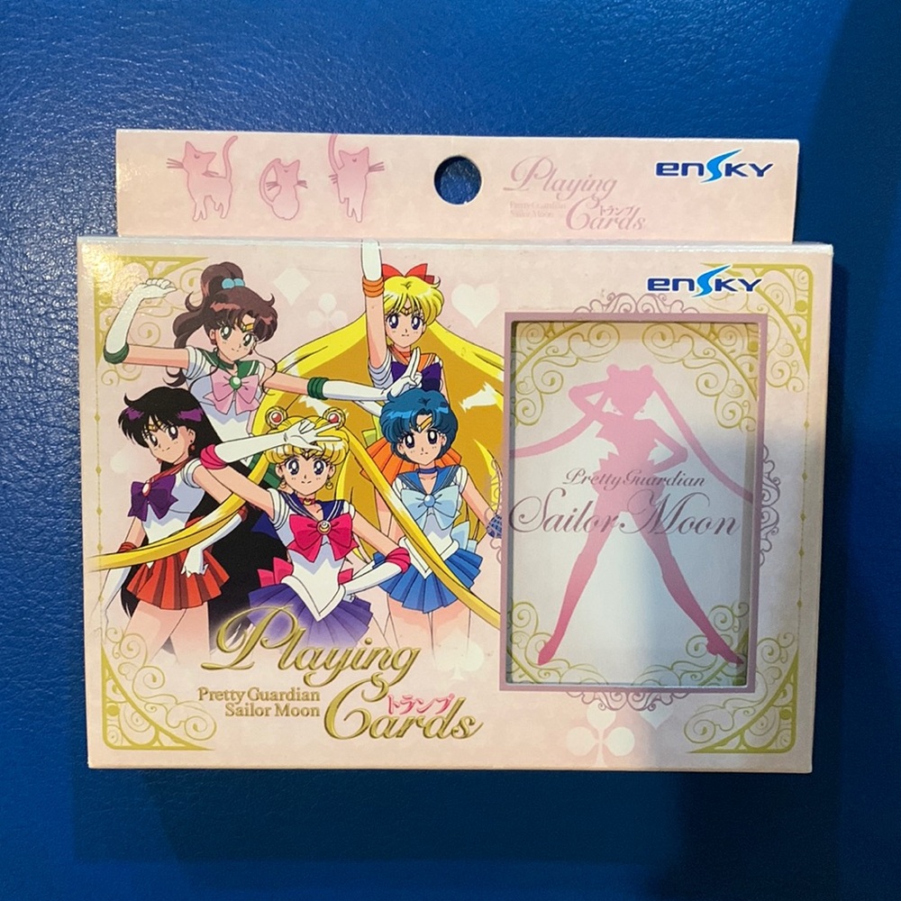 Sailor moon poker cards